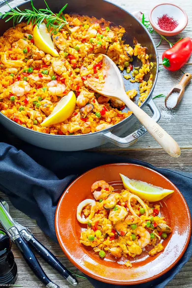 Paella Rezept aus dem Backofen