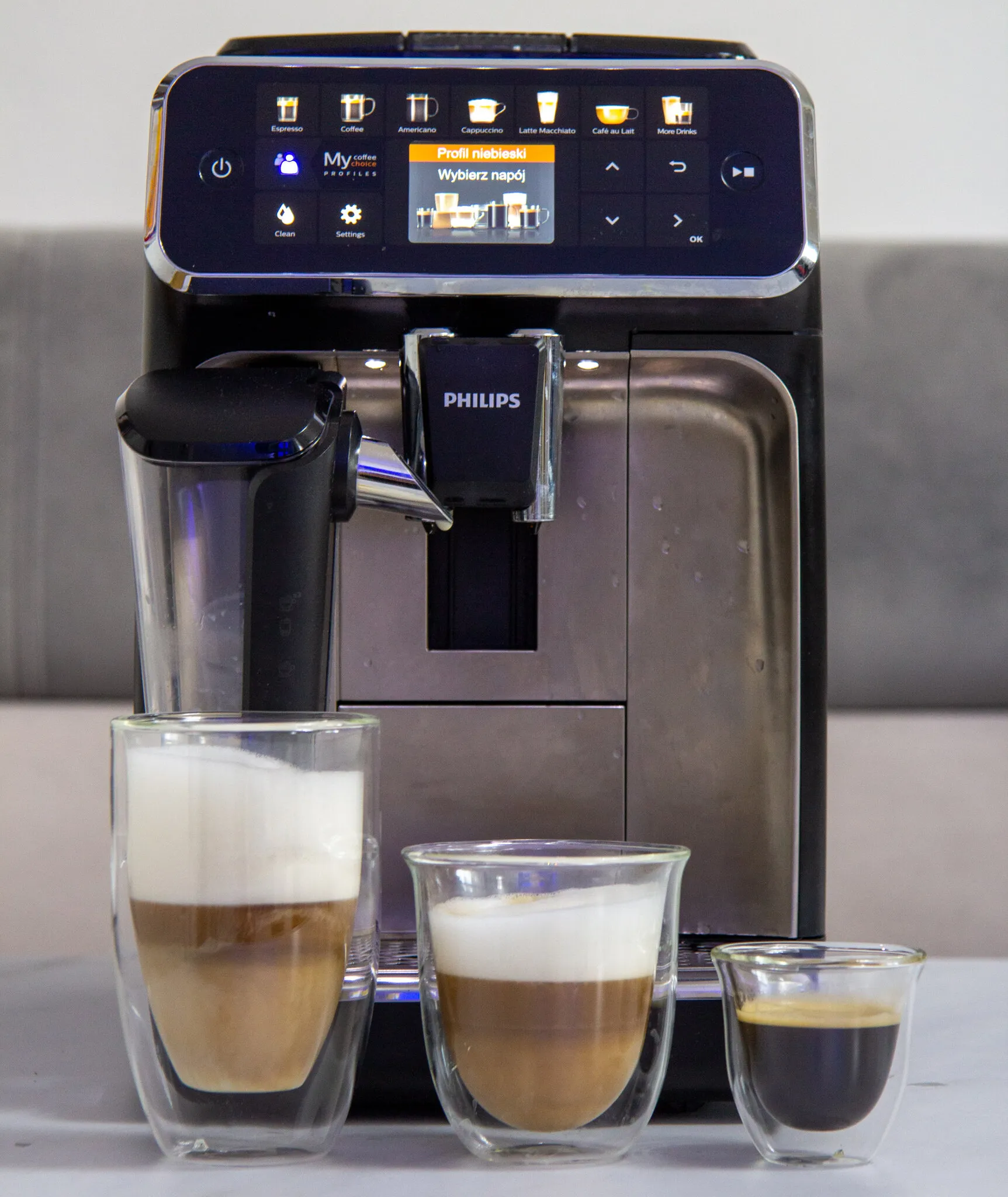 Philips 5400 LatteGo (EP5447/90) – Gesamteindruck