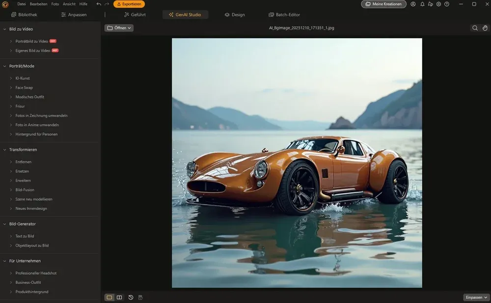 PhotoDirector - Das beste All-in-one KI-Bildbearbeitungs-Tool mit Fotoverwaltung