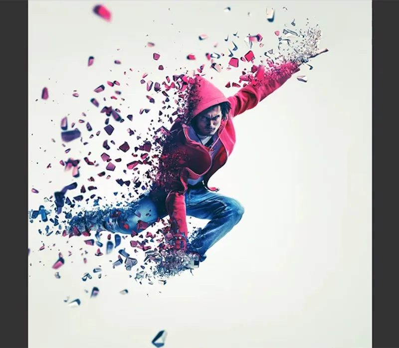 Photoshop 3D-Dispersionseffekt-Tutorial