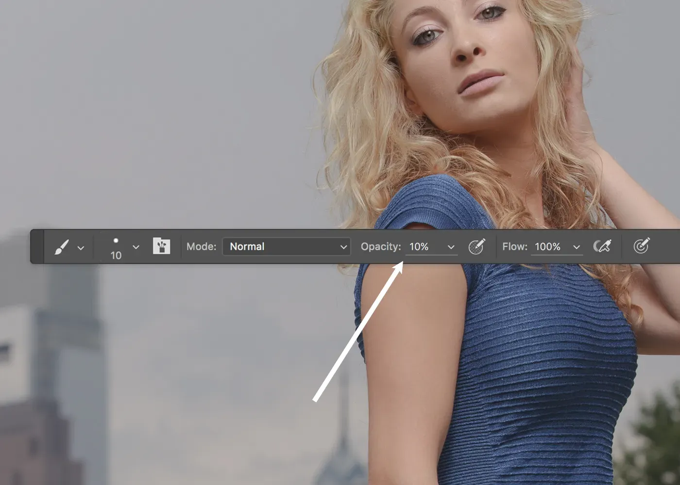 Pinsel-Werkzeug Einstellungen