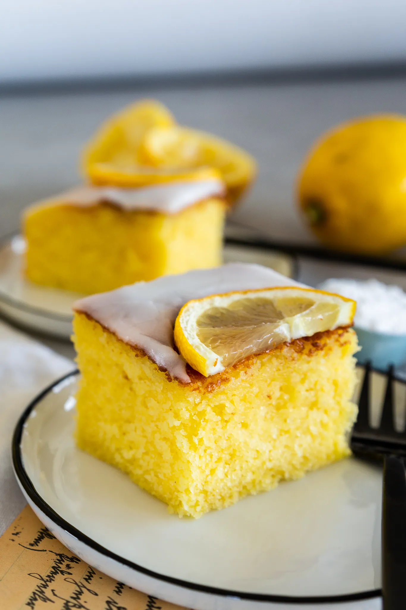 Saftiger Zitronenkuchen