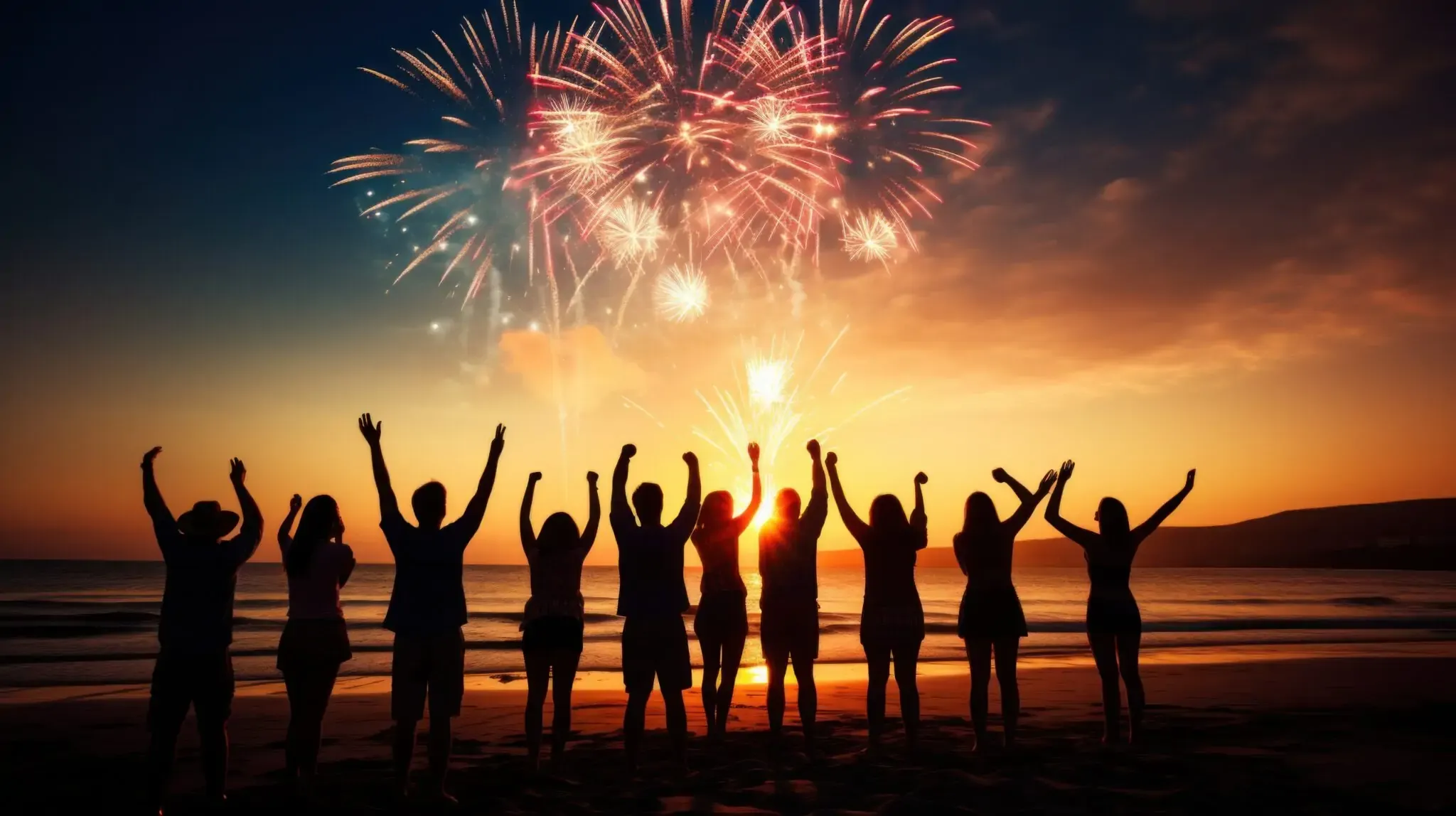 Silvester am Meer feiern - Feuerwerk bei TUI MAGIC LIFE