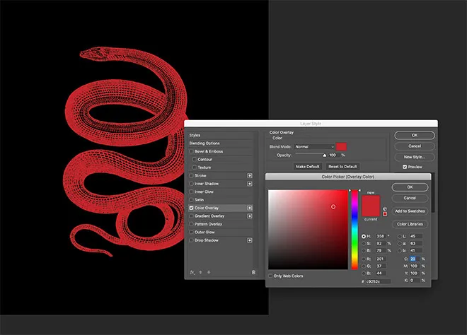 Skalieren der Vektorgrafik in Photoshop