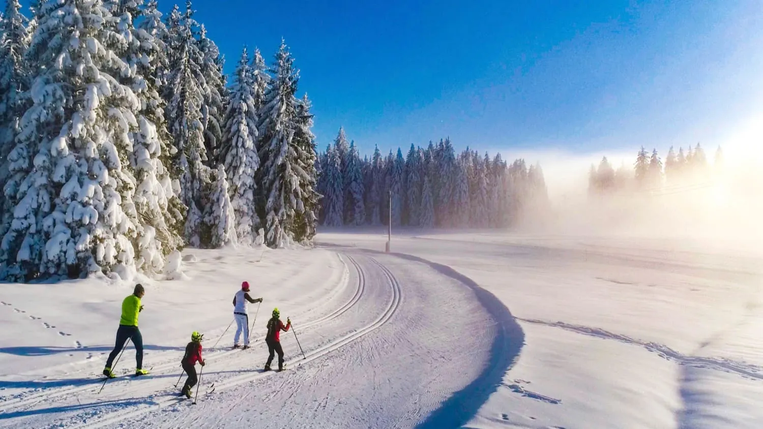 Skilanglauf im Schwarzwald auf der Thurnerspur