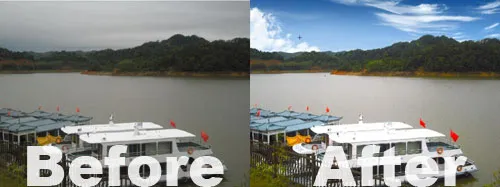 Sonnen-Effekt in Photoshop CS5