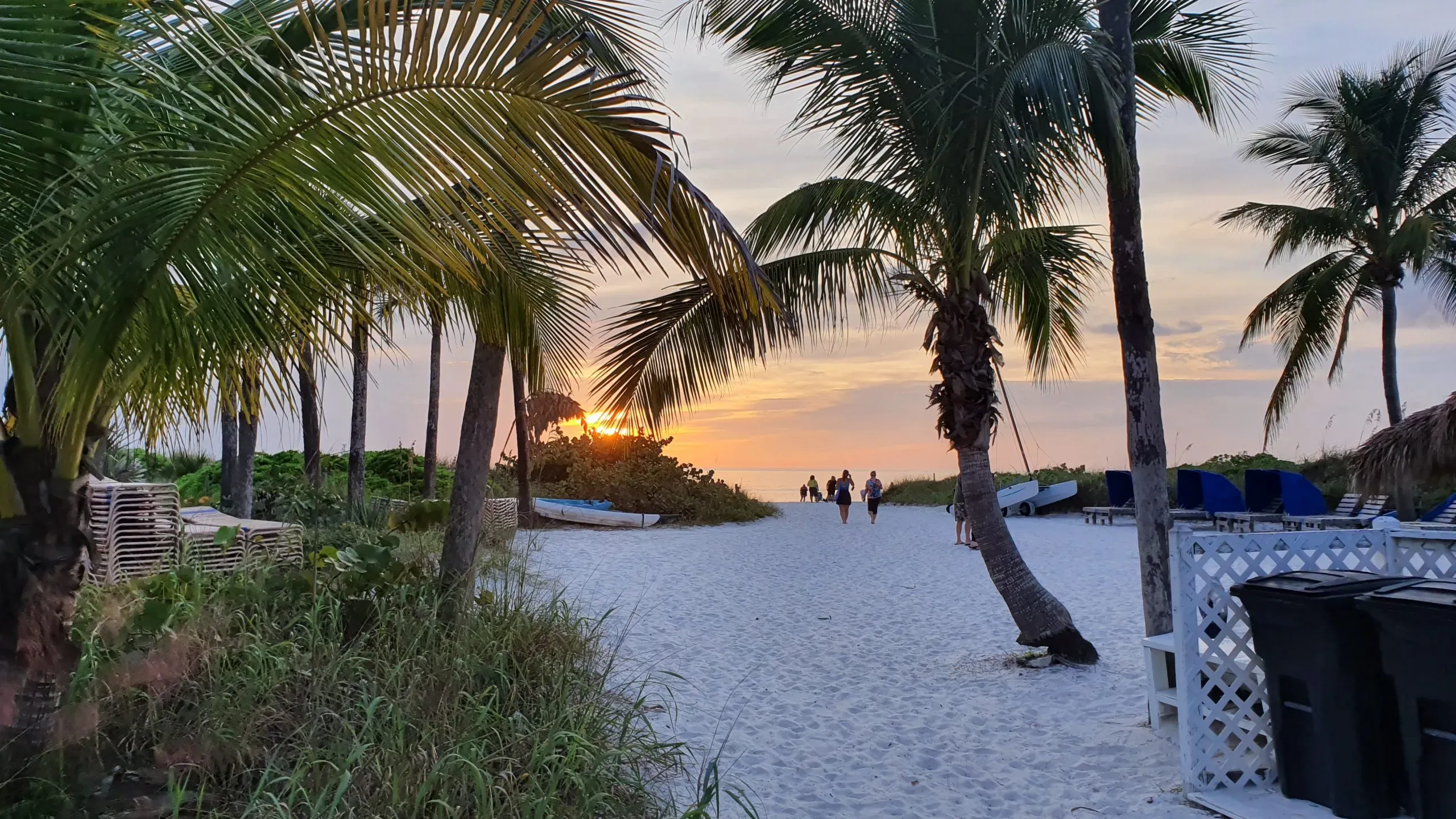 Sonnenuntergang am Siesta Key