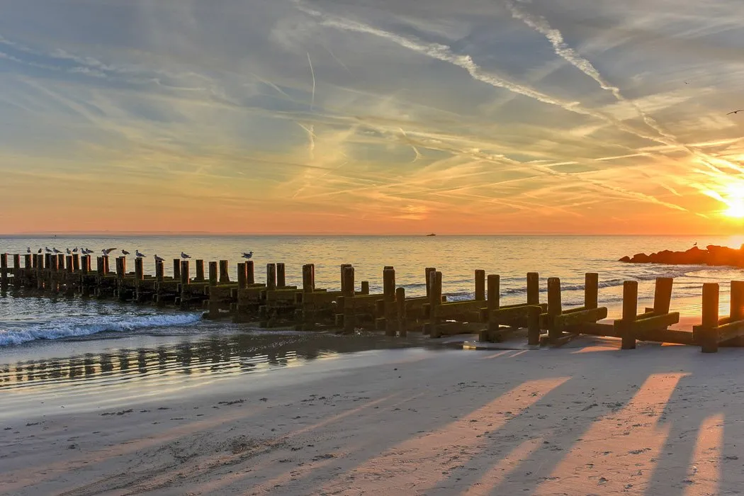 Sonnenuntergang auf Juist