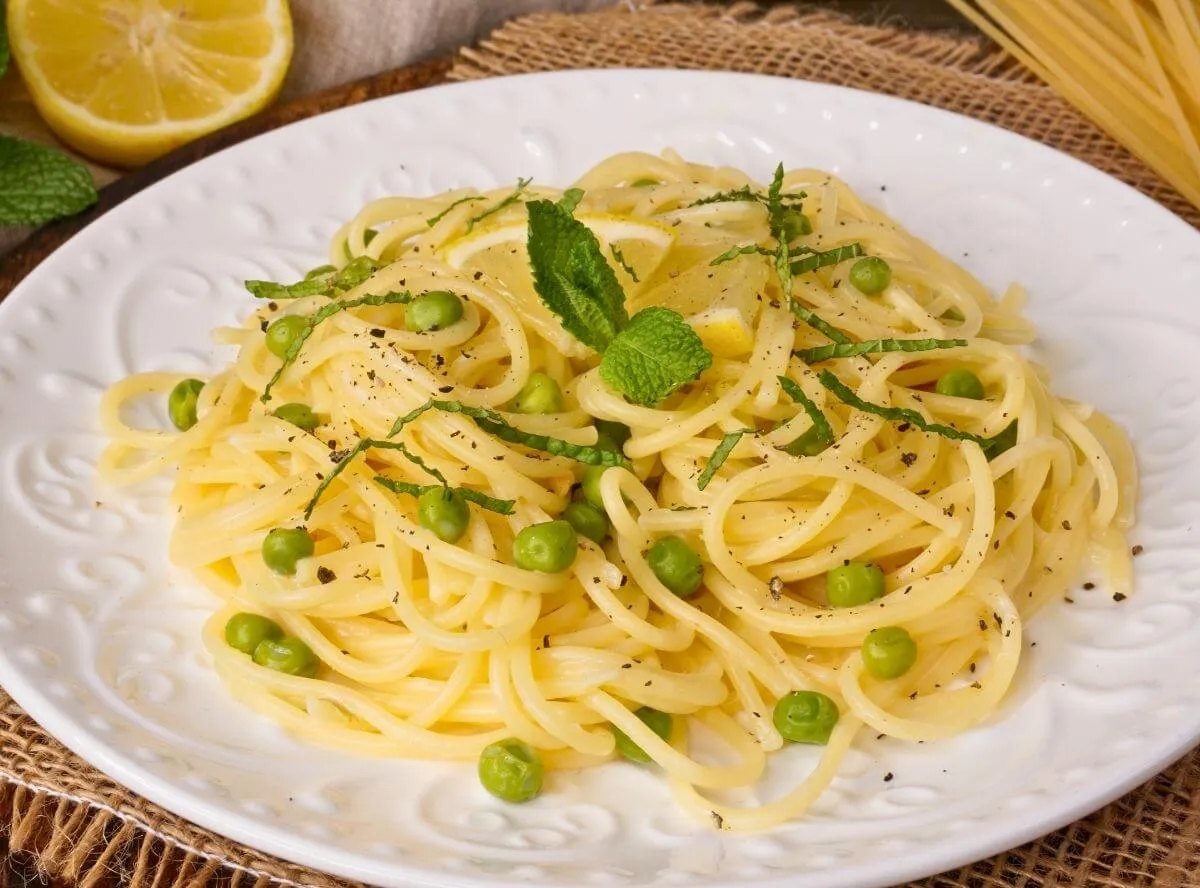 Spaghetti al limone als schnelles One Pot Rezept