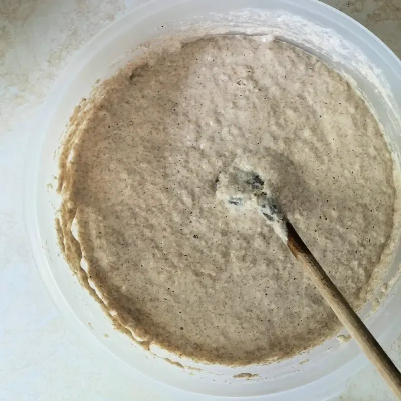 Teig aufgehen lassen