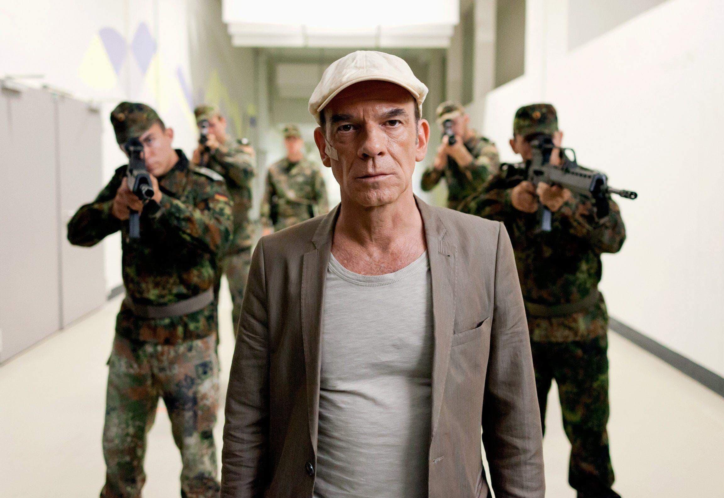 Til Schweiger als Tatort-Kommissar Nick Tschiller in einer spannungsgeladenen Szene