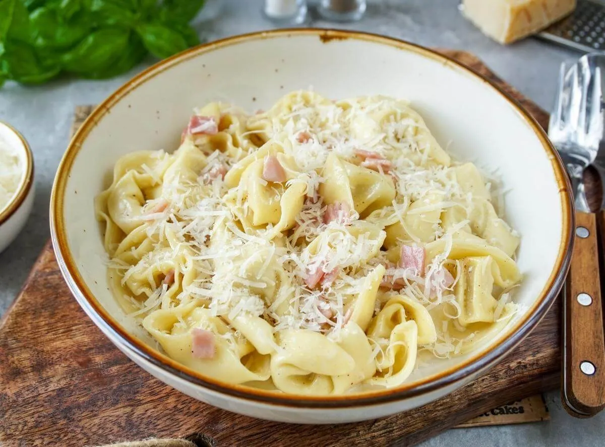 Tortellini alla panna wie vom Italiener – so einfach