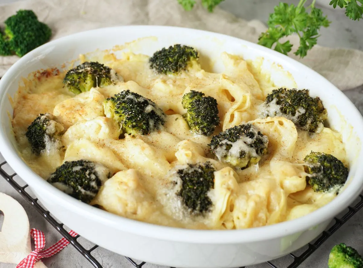 Tortellini-Brokkoli-Auflauf