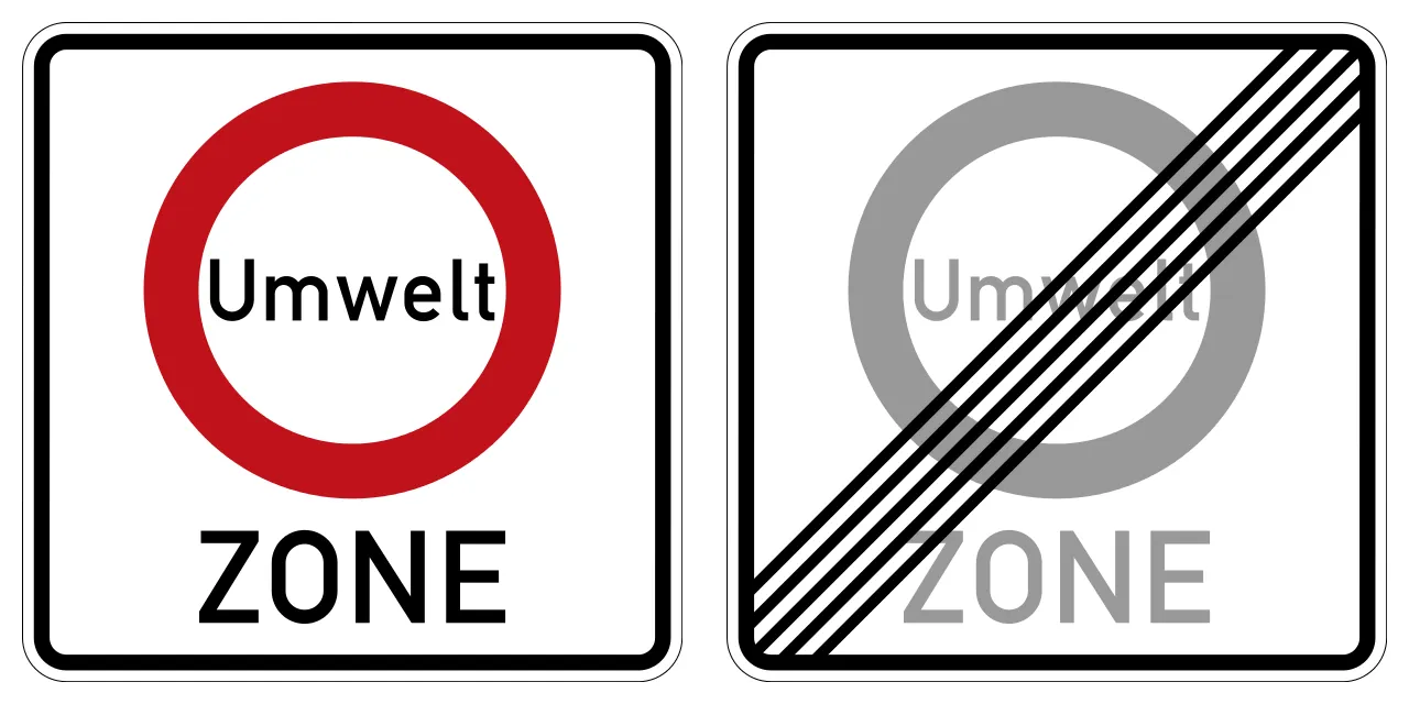 Umweltzone Schild