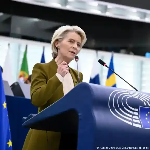 Ursula von der Leyen spricht in Davos über europäische Unabhängigkeit und globale Partnerschaften.