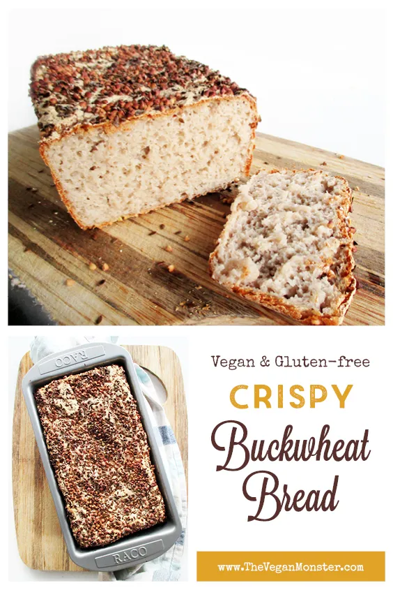 Veganes glutenfreies Buchweizenbrot Rezept P1