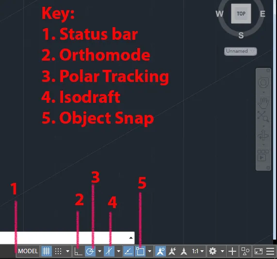 Wichtige Befehle für isometrische Zeichnungen in AutoCAD