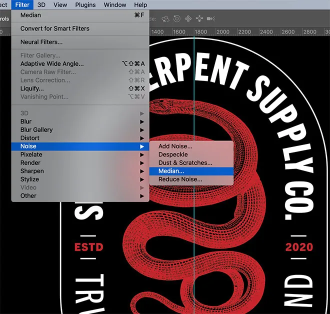 Zentrieren und Skalieren des gesamten Logo-Designs