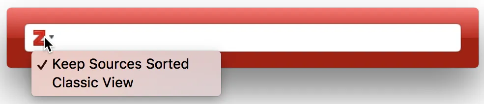 Zitationsdialogoptionen