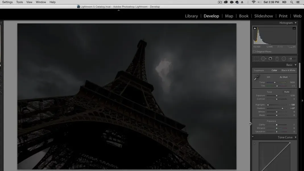 Zurücksetzen der allgemeinen Klarheit