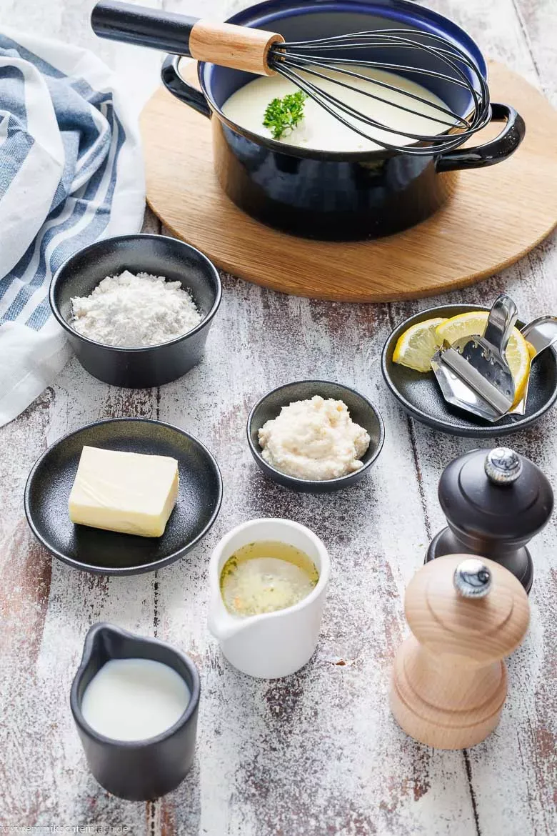 Zutaten für Meerrettichsoße