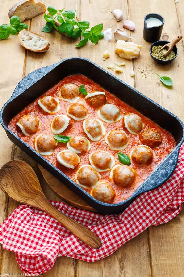 Zutaten für meine Hackbällchen Toskana